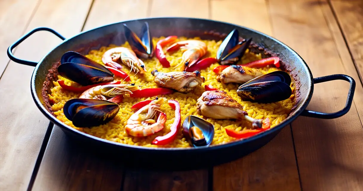 Paella resepti 2026 – aito espanjalainen klassikko kotona